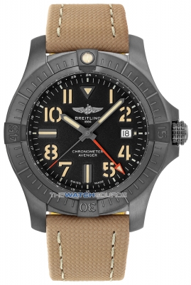 Buy this new Breitling Avenger Automatic GMT 45 v32395101b1x1 mens watch for the discount price of £3,608.00. UK Retailer.